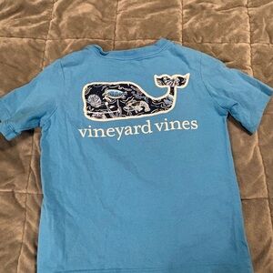 Vineyard Vines Kids Blue Graphic Tee